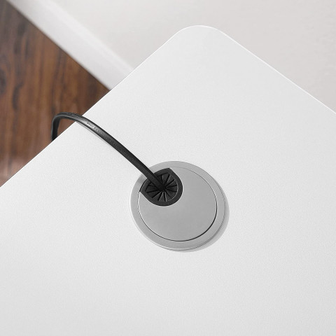 Deska psacího stolu pro elektrický nastavitelný stůl 140 x 70 x 1,8 cm | bílá č.5