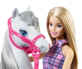 Mattel Barbie s koňom č.3