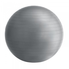 Gymnastická lopta 75 cm s pumpou, šedá