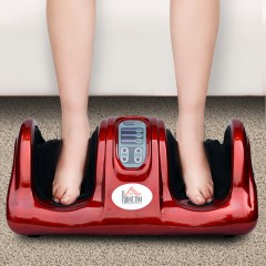 Shiatsu masážny prístroj na nohy | červený č.2