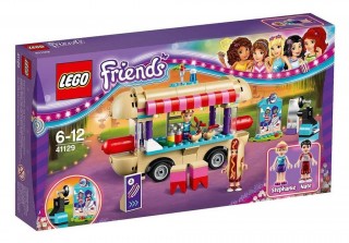 LEGO Friends 41129 Stánok s Hot dogmi v zábavnom parku č.1