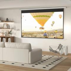 Projekční plátno 266x149 cm | bílé