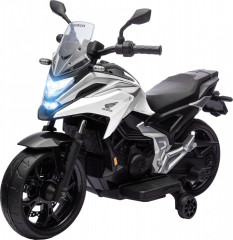 Dětská elektrická motorka pro děti 3-6 let | bílá č.2