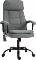 Ergonomické herní křeslo 63x70x112-121 cm | šedé č.2