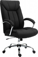 Ergonomické otočné křeslo 65x78x110-118 cm | černé č.2
