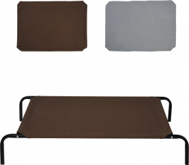 Lehátko pro domácí mazlíčky 130x80x20 cm | kávové