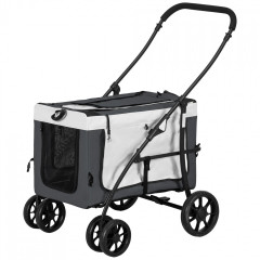 Kočárek pro psy do 10 kg | 81 x 58 x 97,5 cm č.1