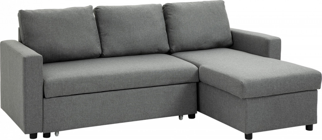 Rohová sedací souprava 211,5 x 146 x 85 cm | světle šedá