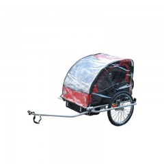 Pláštenka na prívesný vozík za bicykel pre 2 deti č.1
