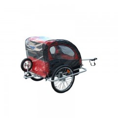 Pláštenka na prívesný vozík za bicykel pre 2 deti č.2