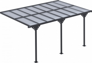 Pergola 4x3 m | šedá č.1