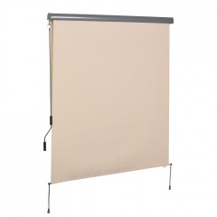 Vertikální markýza na balkón 160x250 cm | krémově bílá č.1