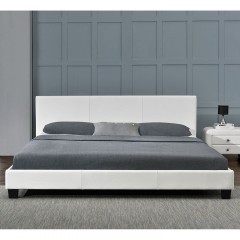 Čalúnená posteľ Barcelona 160 x 200 cm | biela č.2