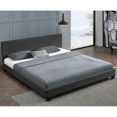 Čalúnená posteľ Barcelona 140 x 200 cm | tmavo šedá č.3