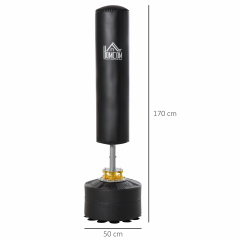 Volně stojící boxovací pytel 170 cm | černý č.3