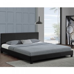 Čalúnená posteľ Barcelona 160 x 200 cm | čierna č.2