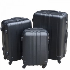 Sada 3 cestovných kufrov | čierna č.2