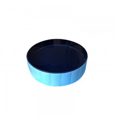 Skladací bazén pre psa 80 x 20 cm | modrý č.2