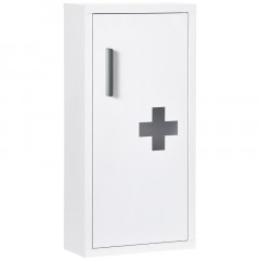 Lékárnička s magnetickým zavíráním 40x15x53,5 cm | bílá č.2