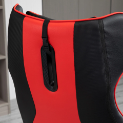 Ergonomická herní židle Vinsetto | černá + červená č.2