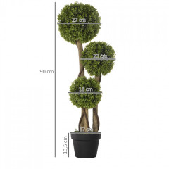 Umělý zimostráz 90 cm | zelený č.3