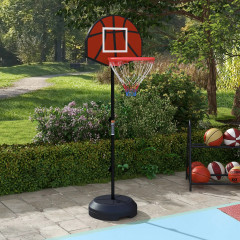 Stojan na basketbalový koš | černý č.1