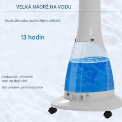Vodní ventilátor 90W 3 režimy 120 cm | černý č.2