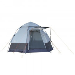 Kempinkový stan pro 3-4 osoby 240 x 240 x 195 cm | šedý + černý č.3