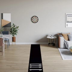 Gumová protiskluzová podložka pod šipky, 300x61x0,3 cm č.1