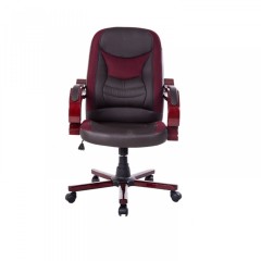Kancelárska stolička Taurus | hnedo-červená č.2
