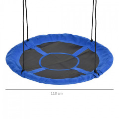 Dětská houpačka hnízdo Ø110 cm | modrá č.3