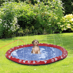 Brouzdaliště pro psy 150 cm | červené