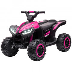 Dětská elektrická čtyřkolka 12V | růžová č.2