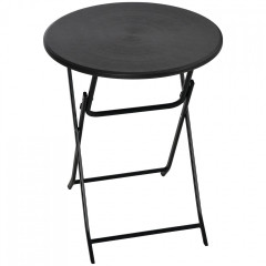 Zahradní stůl Ø60 cm | tmavě šedý č.3