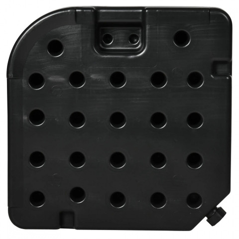 Závaží pro slunečník odolné proti povětrnostním vlivům 4 ks | černé č.3