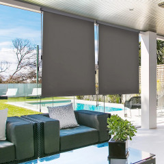 Vertikální markýza na balkón 160x250 cm | šedá č.1