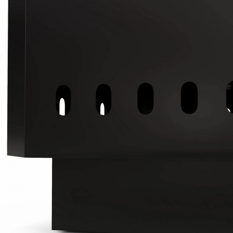 Venkovní ohniště 48 x 48 x 41 cm | černé č.5