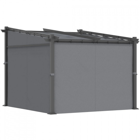 Altán 2,97 x 2,95 m | tmavě šedý č.5