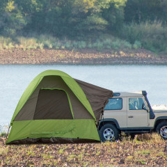 Kempinkový stan pro 4-5 osob 300 x 300 x 230 cm | zelený č.1