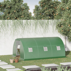 Polytunelový skleník 4,5x3 m | zelený č.1