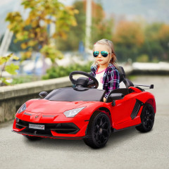 Dětské elektrické autíčko na dálkové ovládání | červené č.1