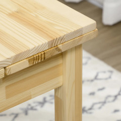 Rozkládací stůl pro 2-4 osoby 73,5-120x80x75 cm | přírodní č.3