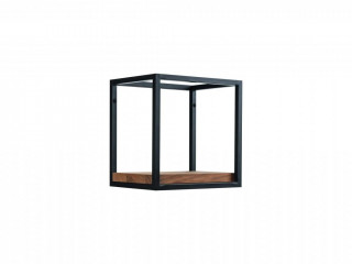 Police masivní dřevo - ořech 30 x 22 cm č.2