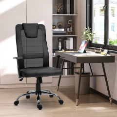 Ergonomická židle 66x73x108-118 cm | černá č.1
