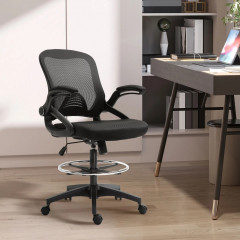 Ergonomická kancelářská židle 64 x 60 x 106-126 cm | černá