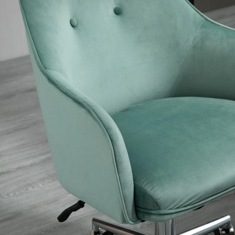 Kancelářská židle 61x59x80,5-90,5 cm | zelená č.4