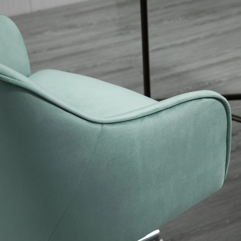 Kancelářská židle 61x59x80,5-90,5 cm | zelená č.5