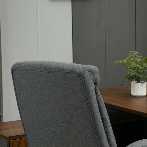 Kancelářské křeslo nosnost 120kg | šedé č.4