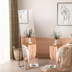 Celoplošné zrcadlo 45x160 cm | stříbrné č.1