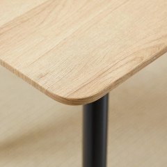 Moderní kuchyňský stůl pro 4 osoby 140x80x76cm | přírodní č.3